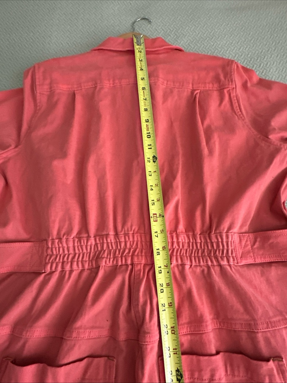 Wildfang Coral Utility Coverall Jumpsuit - Vtg Style womens sz 1X - Picture 11 of 15
